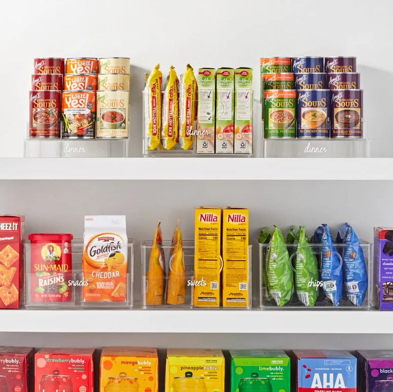 Clear Pantry Labels, Pack of 24