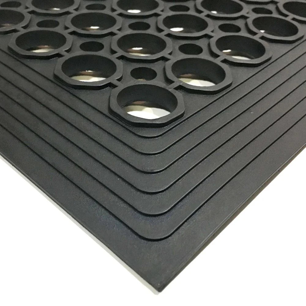 Buffalo Tools 3 X 5 Foot Industrial Rubber Floor Mat - 2Pk