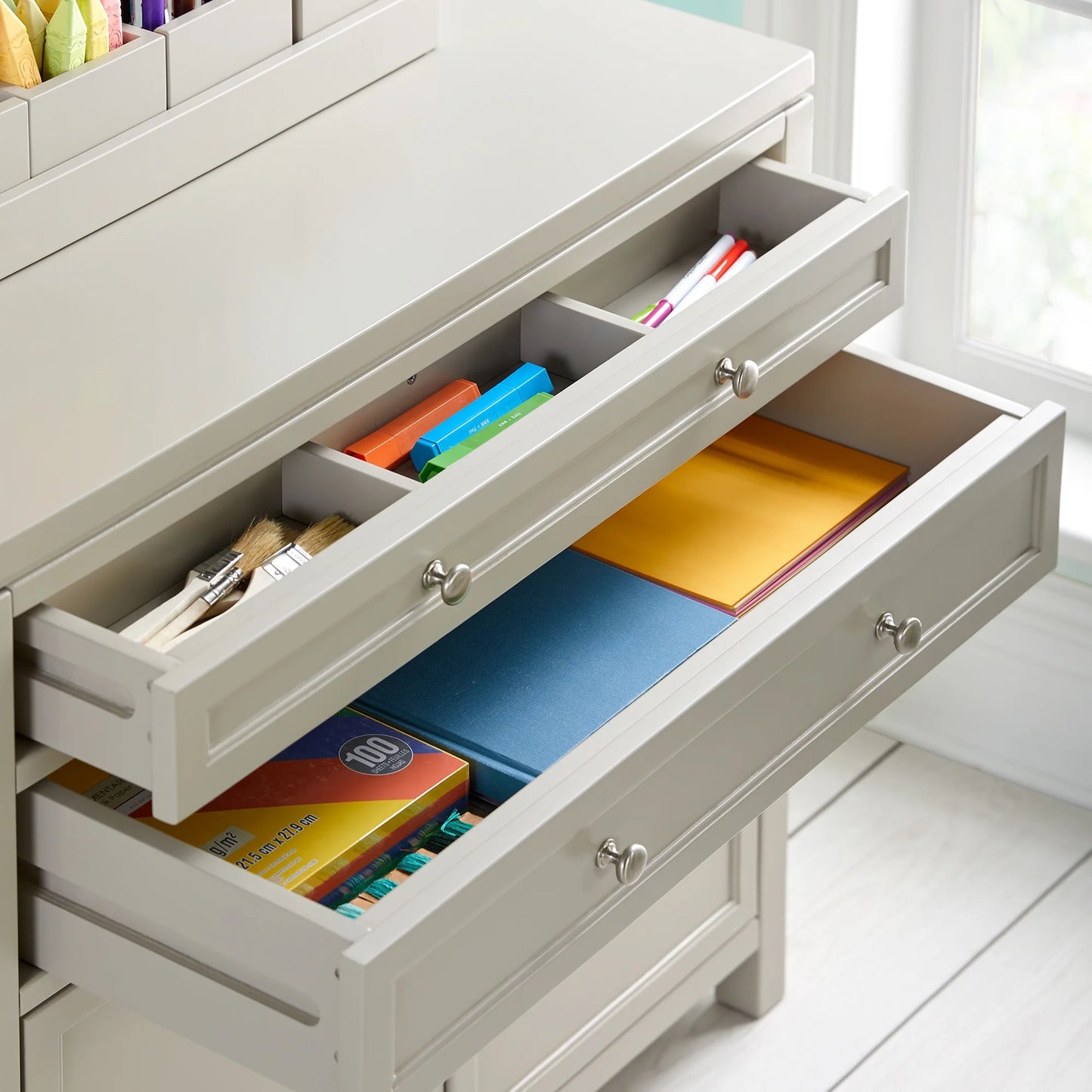 Crafting Kids' Artwork Storage