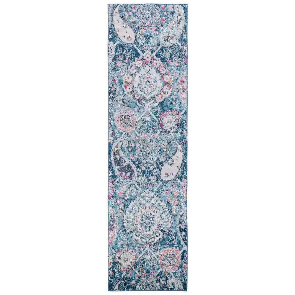 Madison Cream/Light Gray 7 Ft. X 9 Ft. Border Area Rug