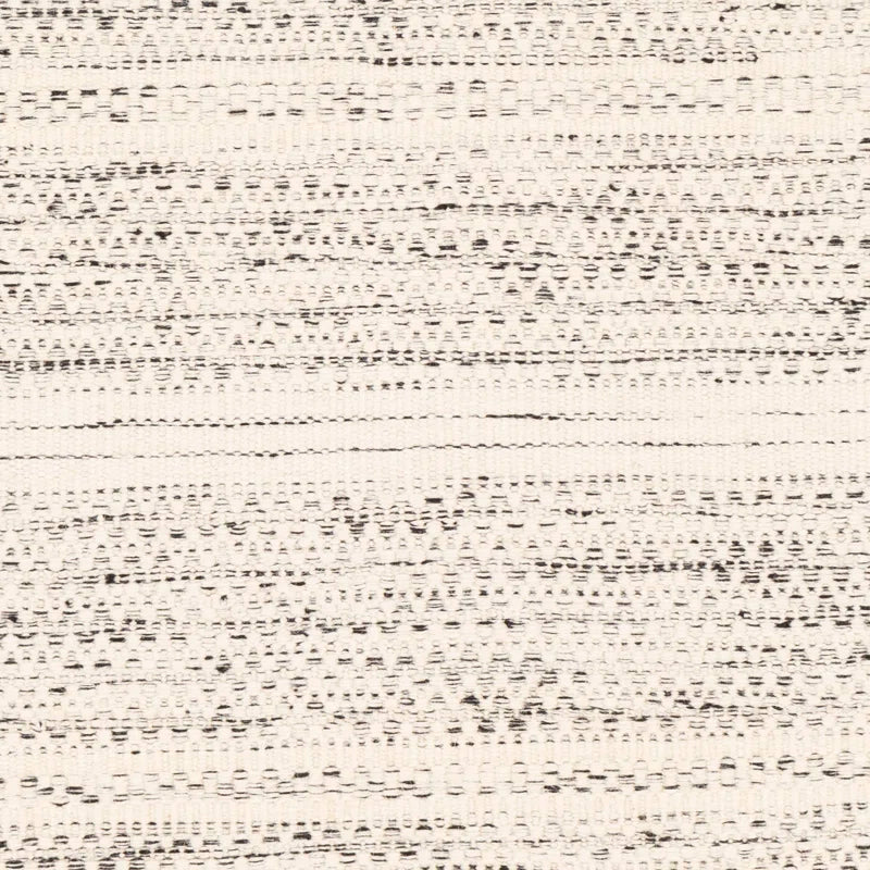 Sylvie Chevron Flatweave Wool Cream/Black Area Rug