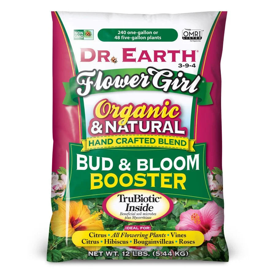 Flower Girl Premium Bud & Bloom Booster Plant Food, 3-9-4 Fertilizer, 12 Lb.