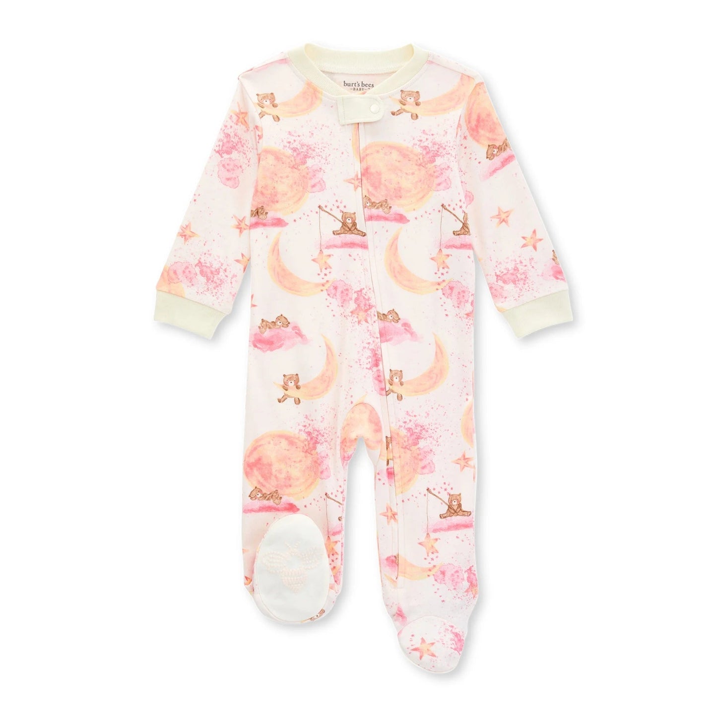 Organic Cotton Baby One Piece Sleep 'N Play, Sizes Newborn-6/9 Months