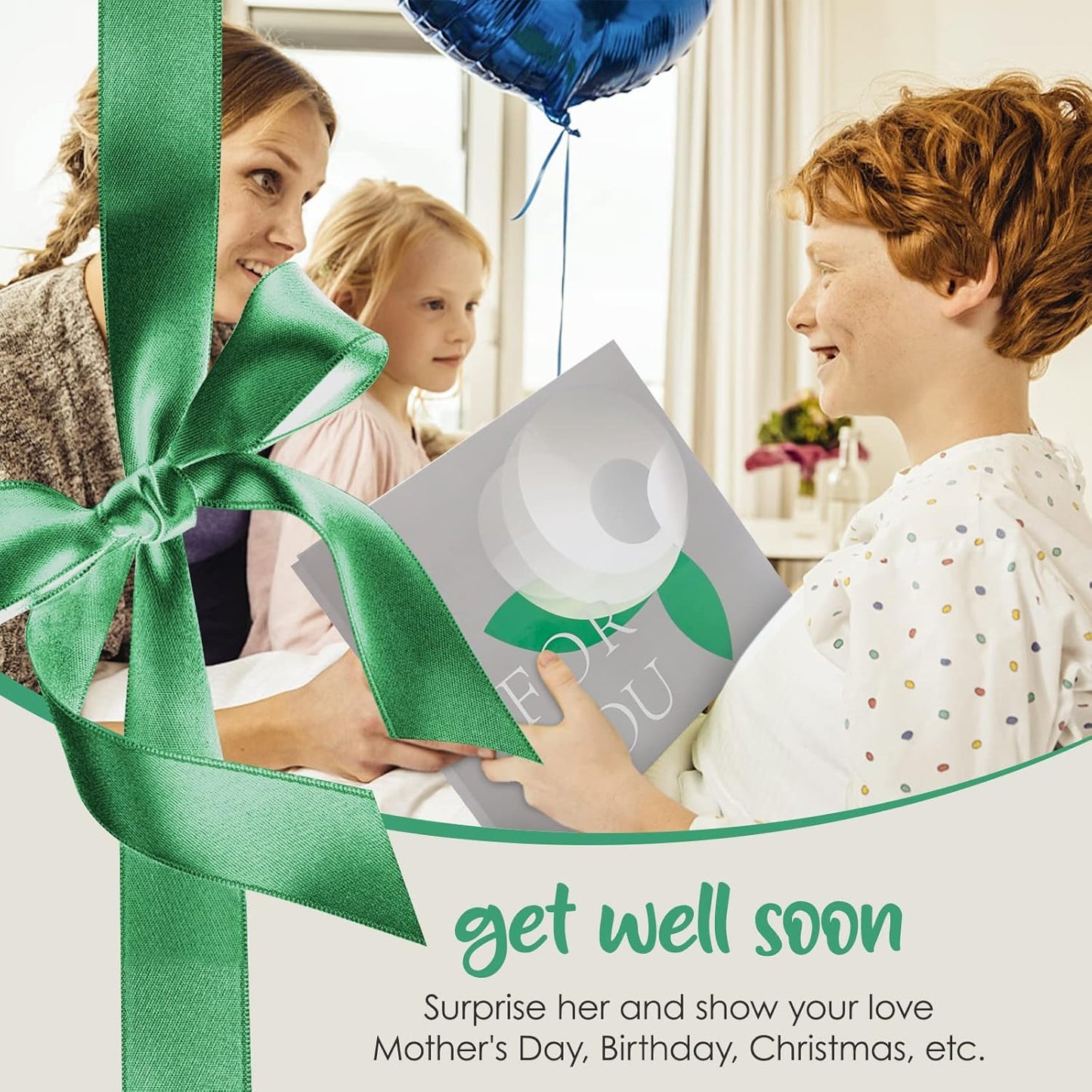 Get Well Soon Gifts for Women, Birthday Gifts for Women, Thoughtful Gift Basket for Women, Sympathy and Self Care Package for Women after Surgery, Show You Care with Encouragement Gift Box for Women