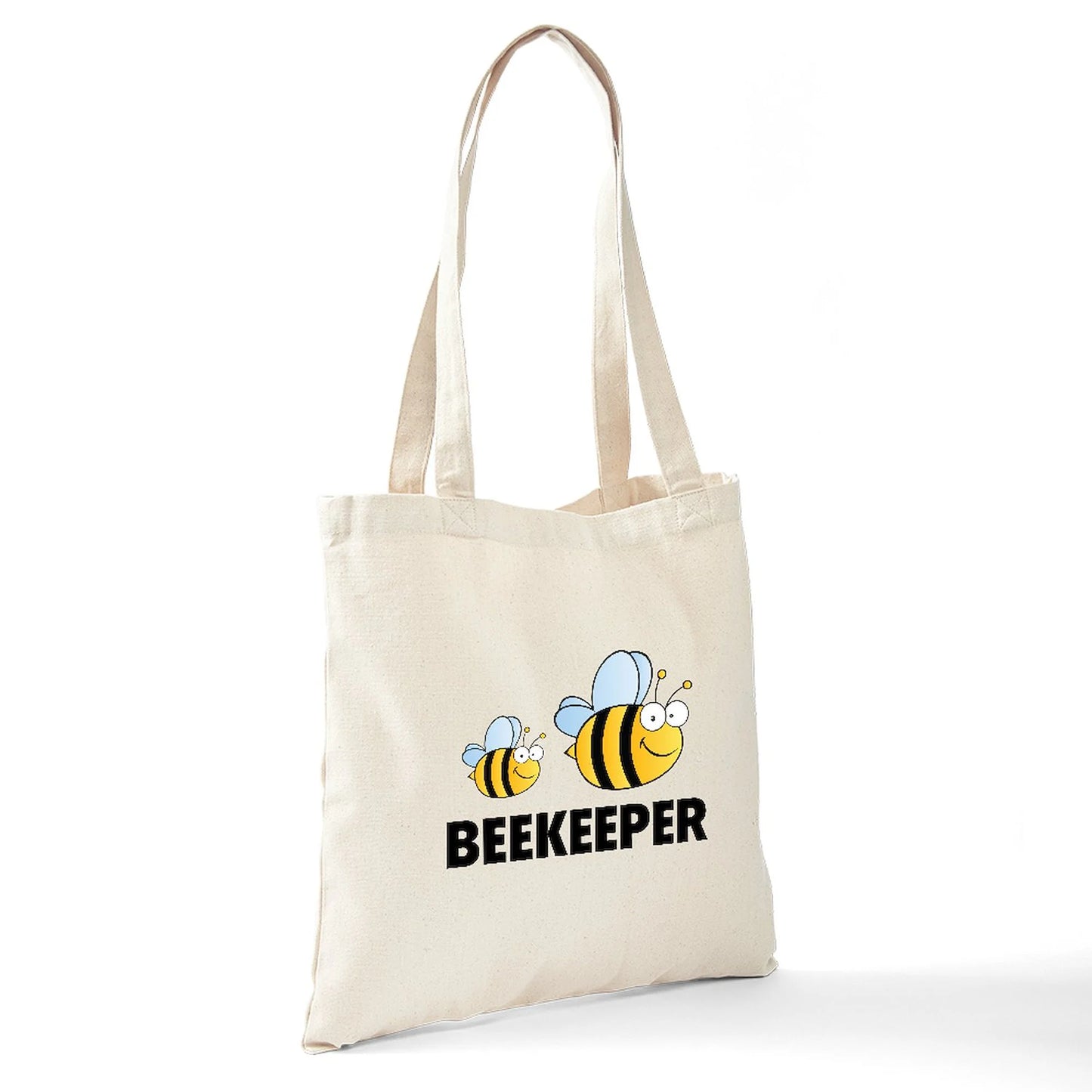 - Beekeeper Tote Bag - Natural Canvas Tote Bag, Cloth Shopping Bag