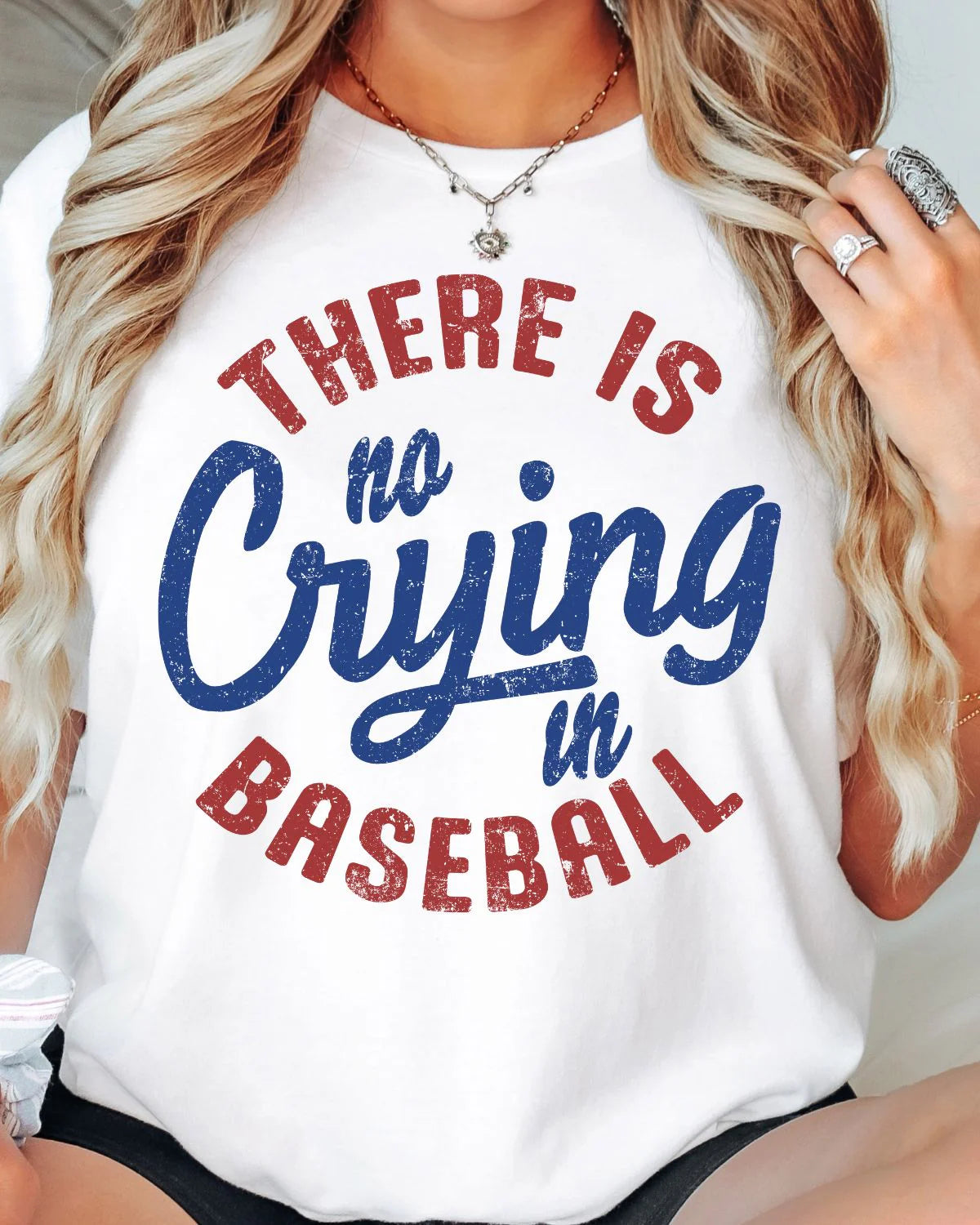 There Is No Crying in Baseball DTF Transfer