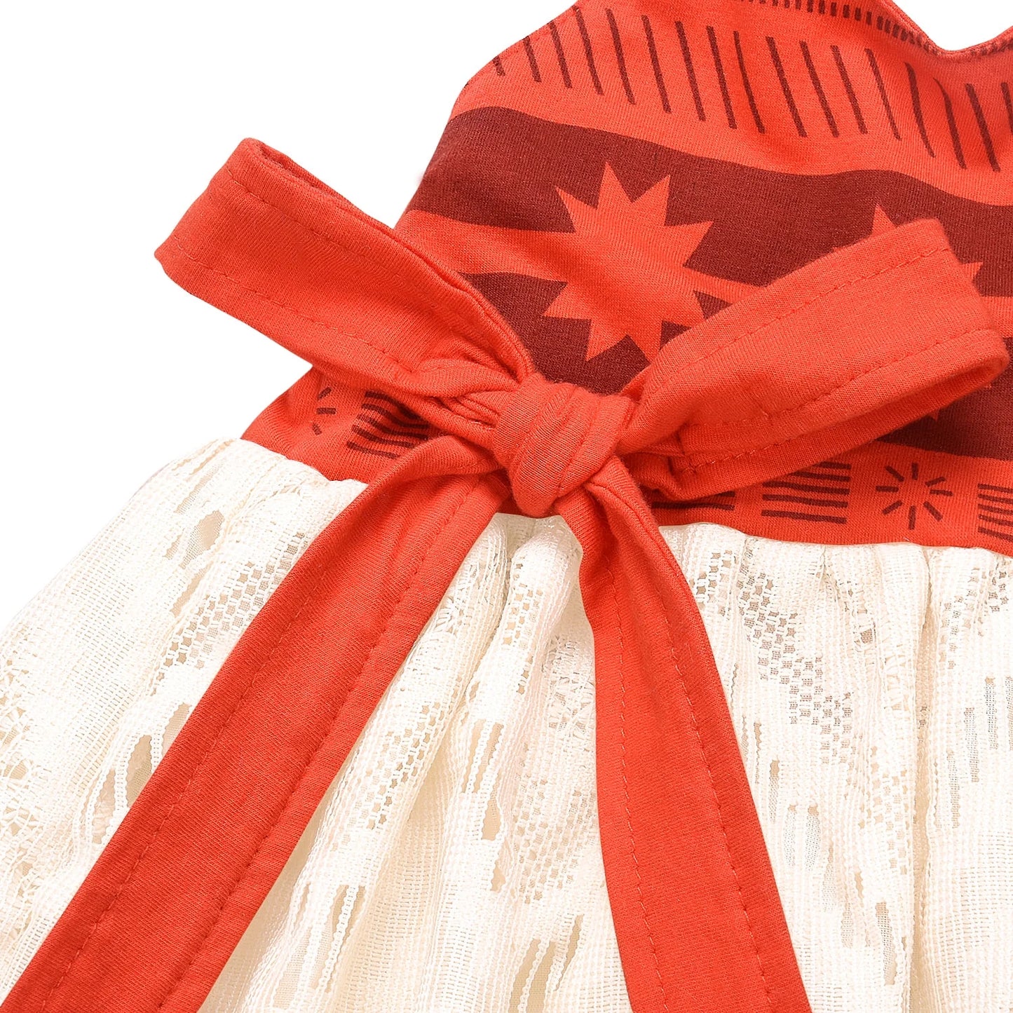 Baby Girl Moana Costume Princess Clothes Halter Backless Jumpsuit Dress Tulle Sundress Adventure Outfits