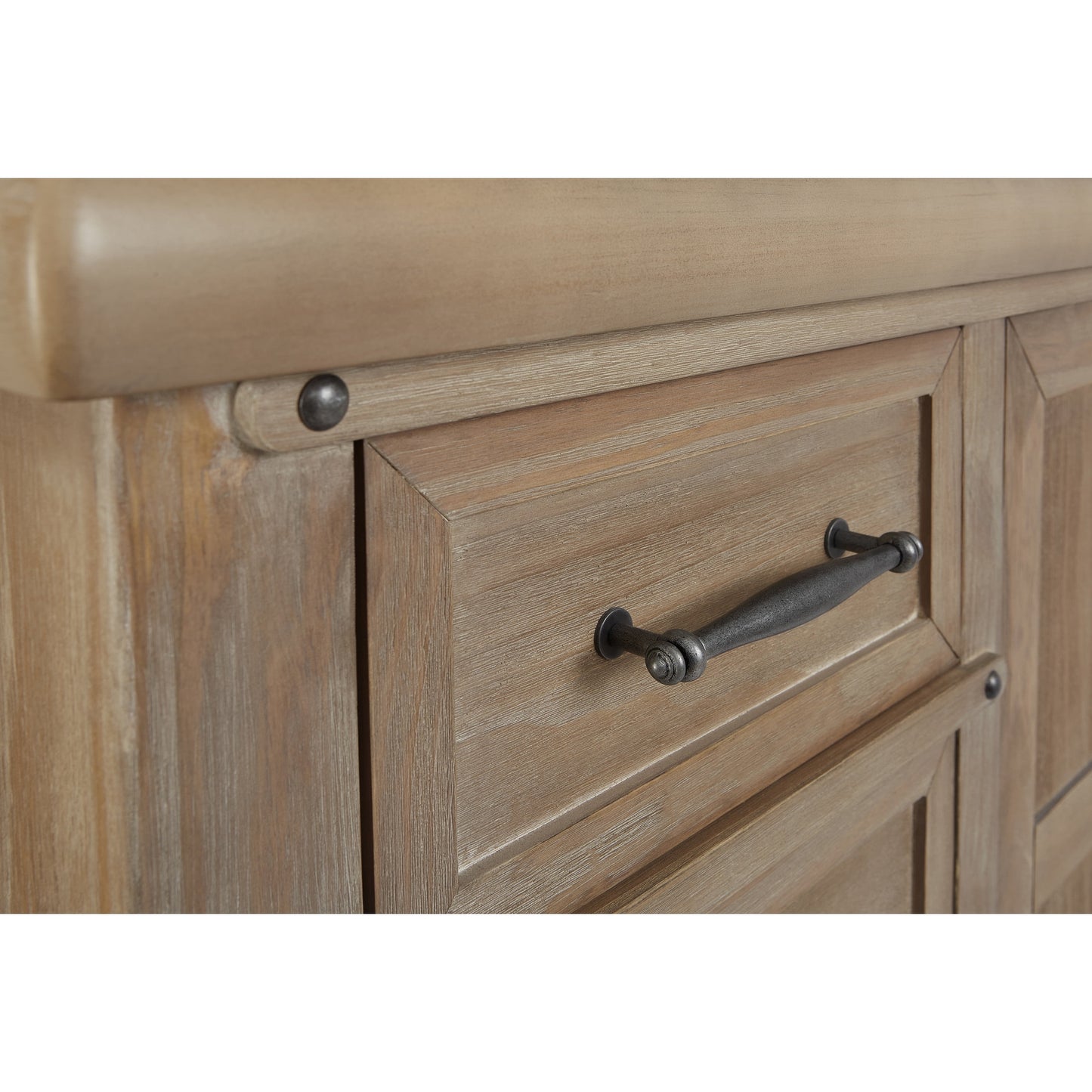 Andorra Chifferobe, Designed for Storage, Solid and Sturdy Build, Barnwood