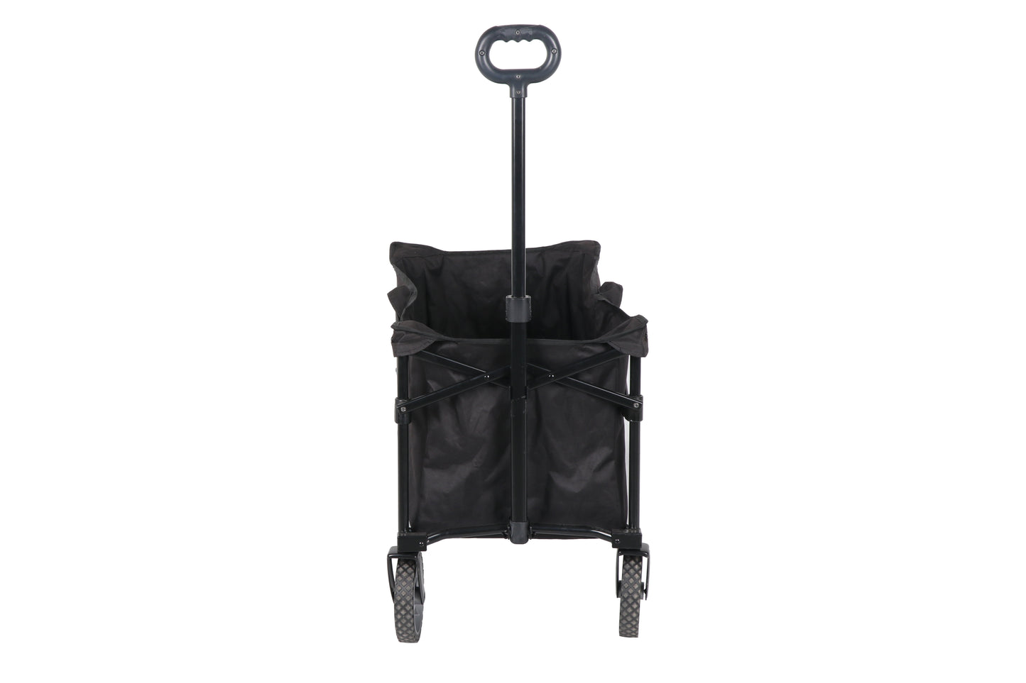 Multi-Purpose Big Bucket Cart, Black Wagon, Height 24"