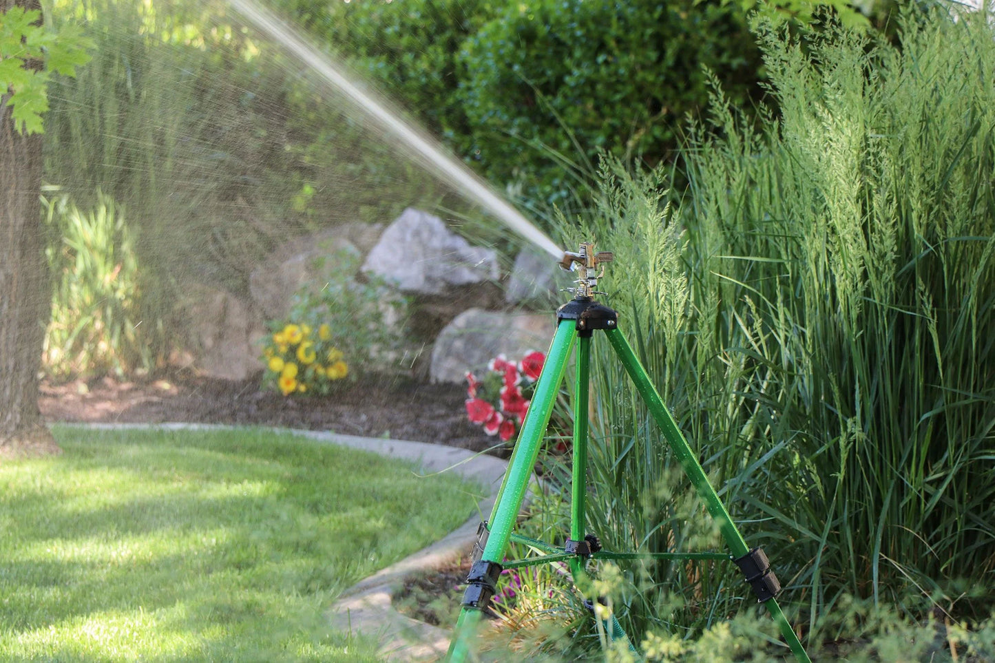 1/2" Brass Impact on Adjustable Tripod Base Rack