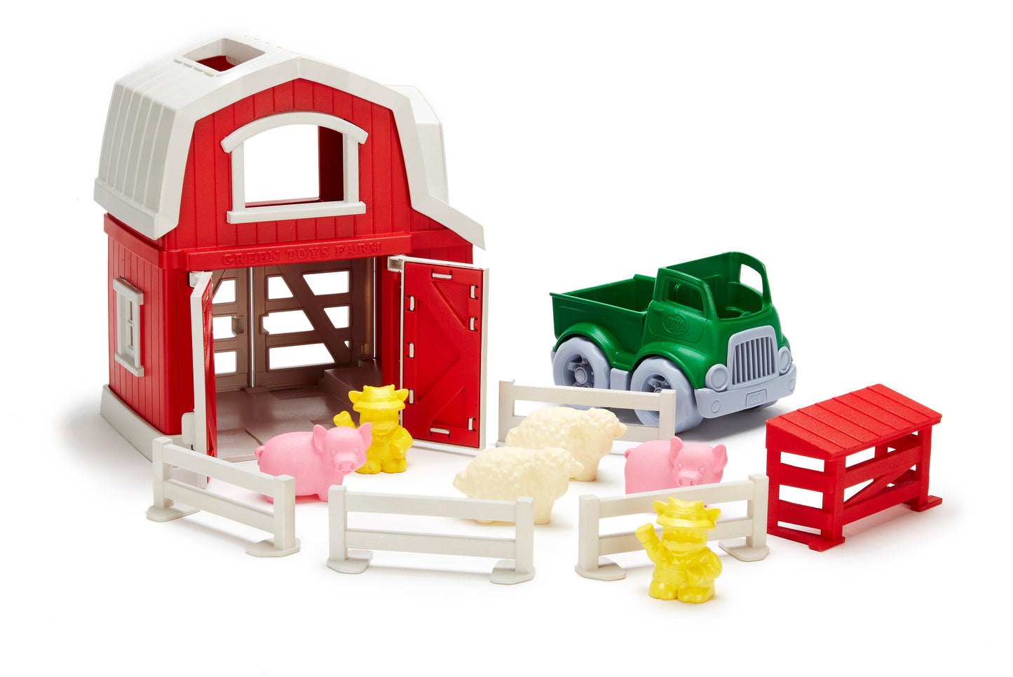 Farm Playset, 100% Recycled Plastic, for Unisex Child Ages 2+