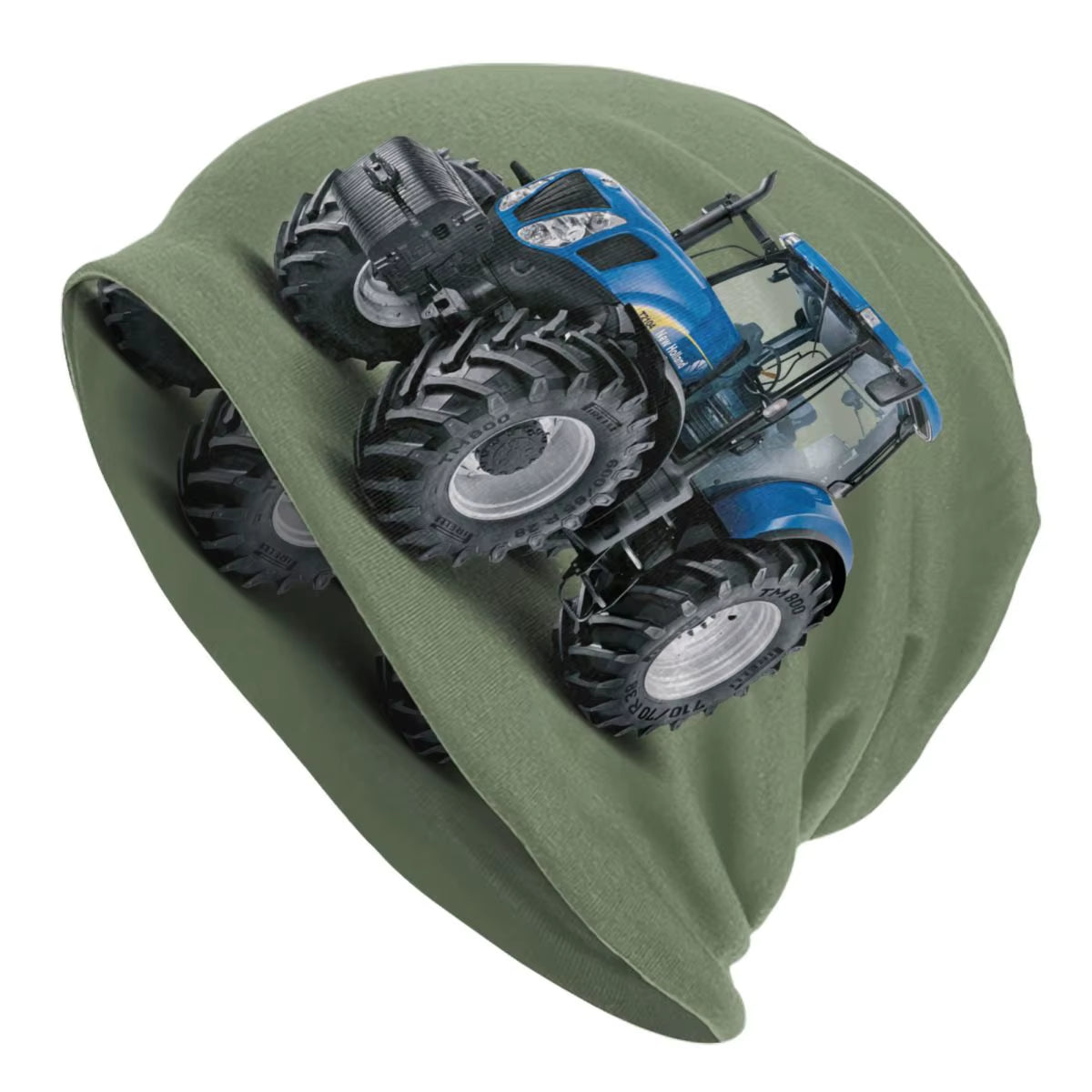 Custom Tractor Skullies Beanies Caps Men Women Unisex Trend Winter Warm Knitted Hat Adult Bonnet Hats