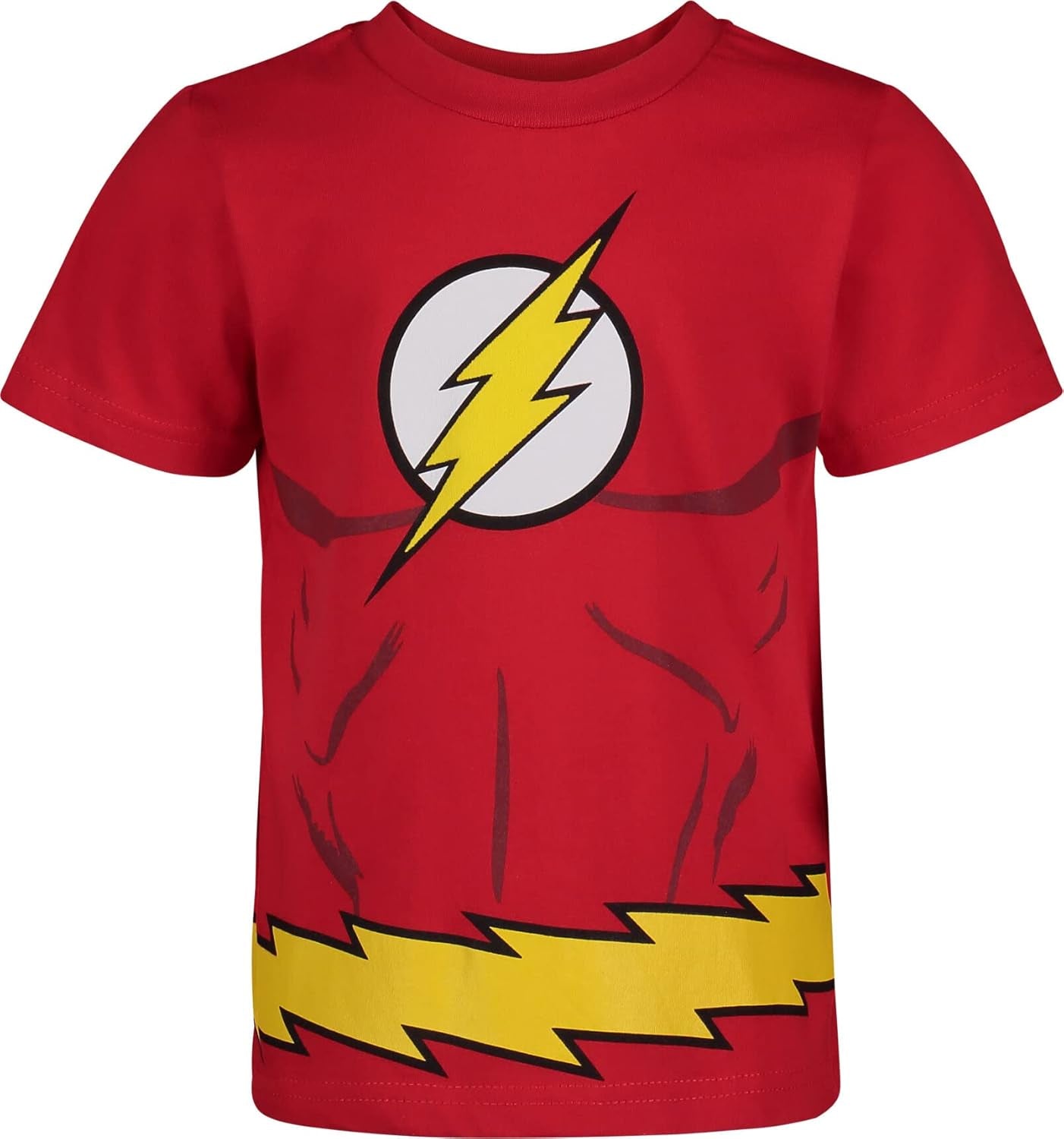 Justice League the Flash Green Lantern Superman Aquaman Batman 5 Pack Boys Graphic T-Shirts Toddler to Big Kid