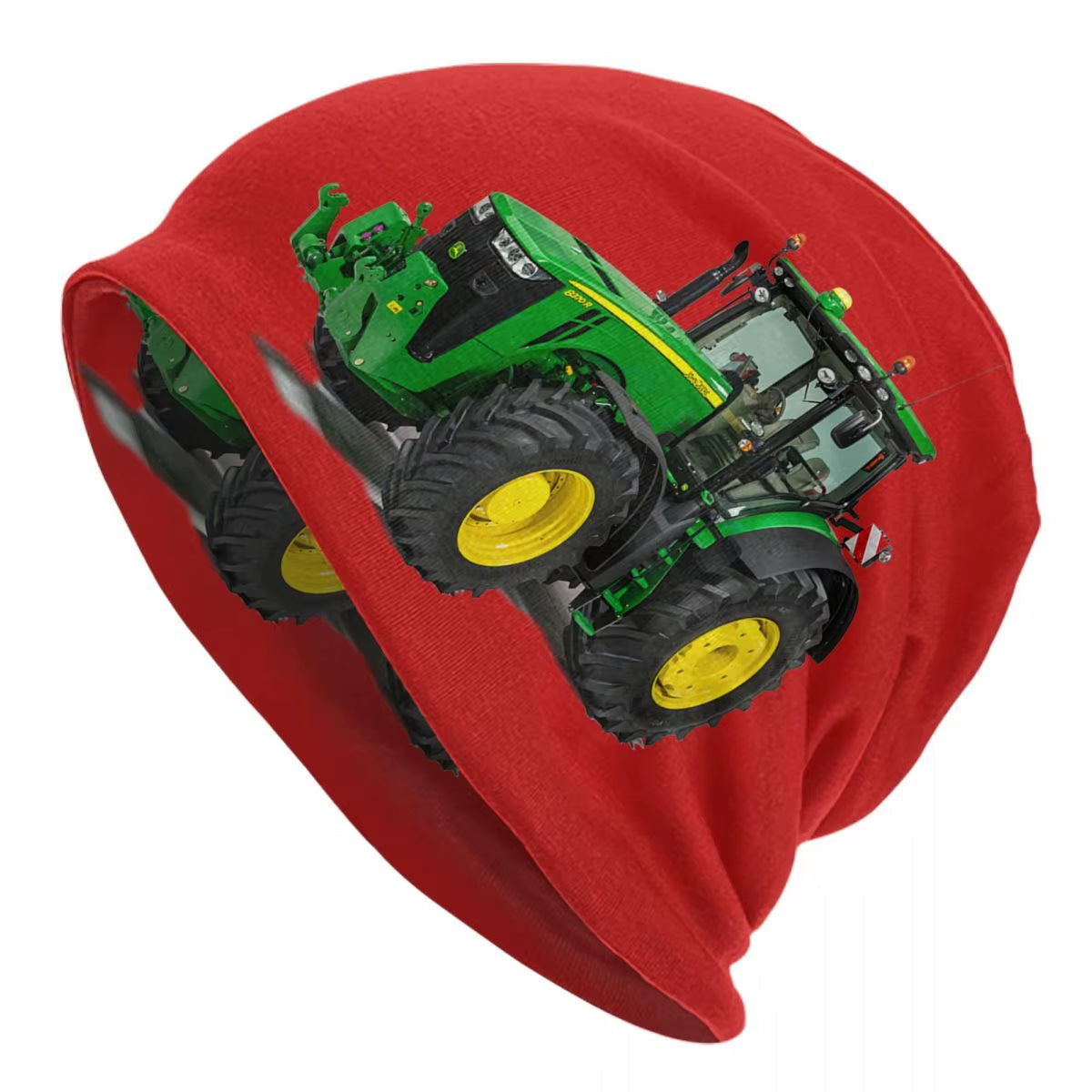 Custom Tractor Skullies Beanies Caps Men Women Unisex Trend Winter Warm Knitted Hat Adult Bonnet Hats