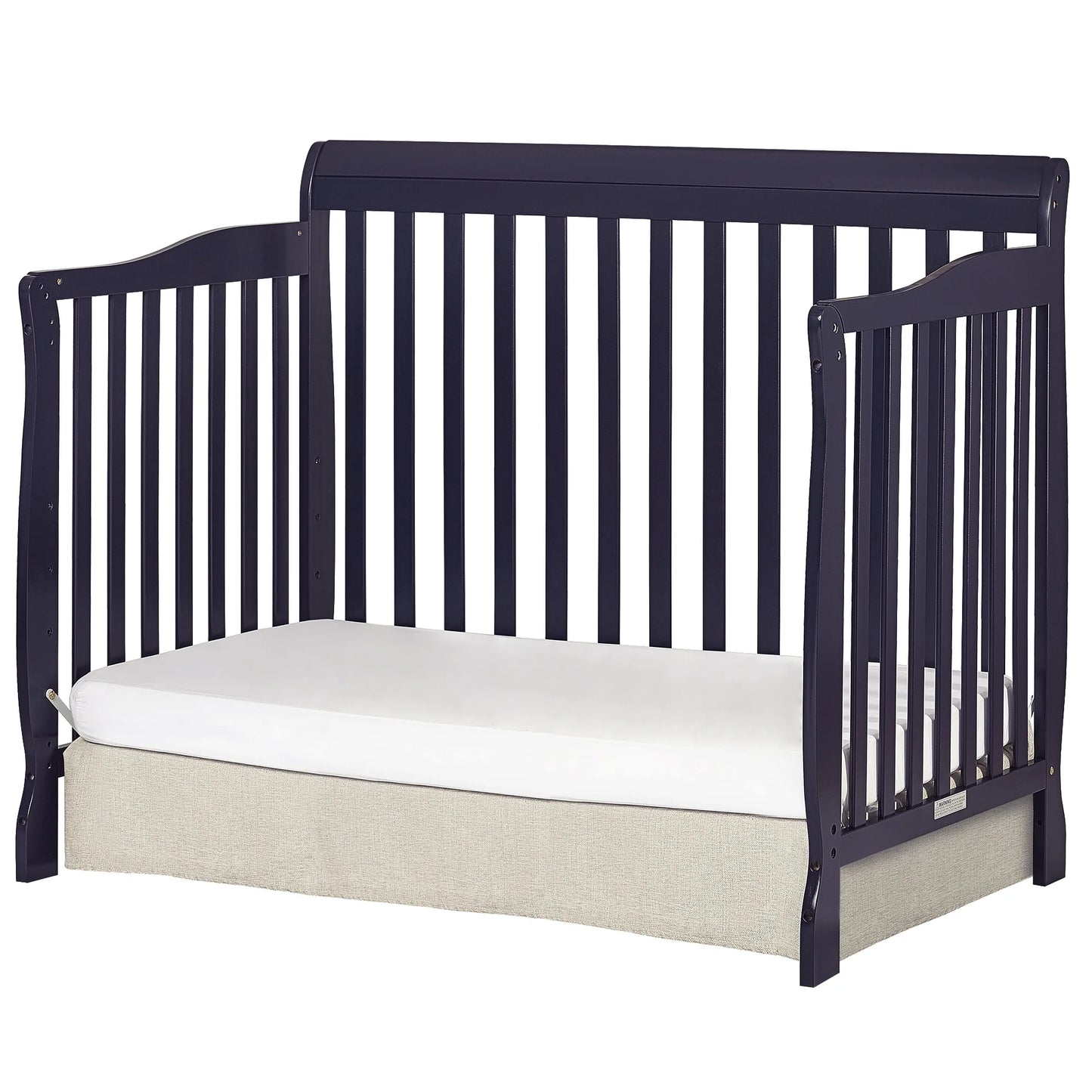 Ashton Convertible 5-In-1 Crib, Indigo