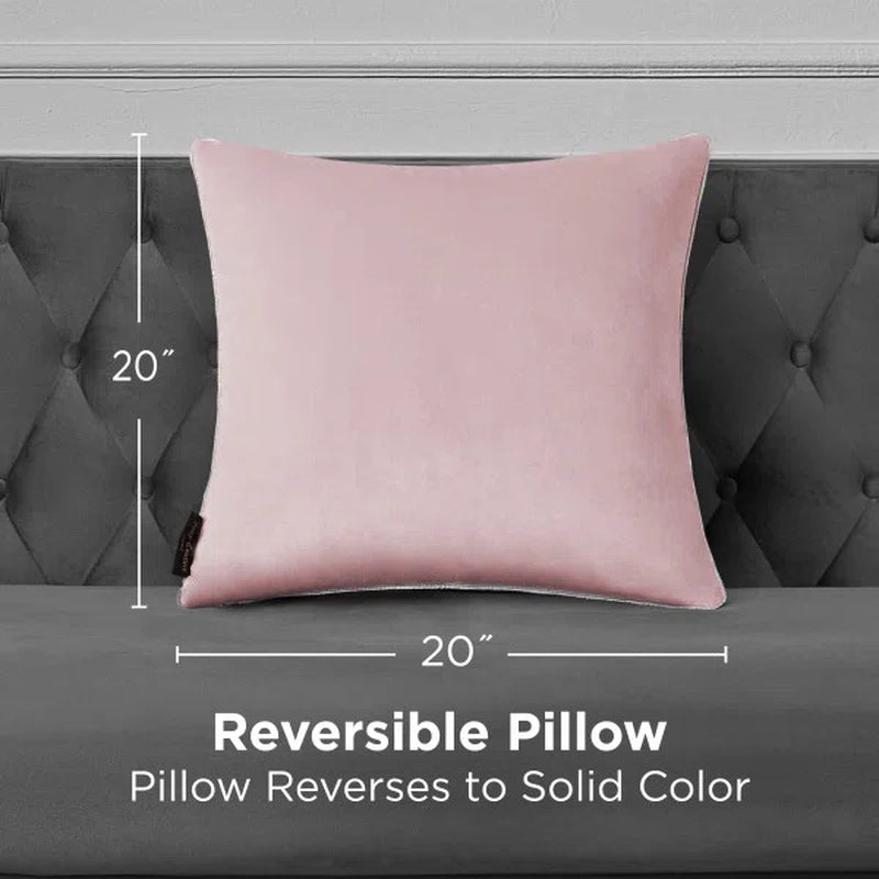 Gothic Rhinestone Decorative Pillow