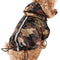 ® 'Reflecta-Sport' Multi-Adjustable Reflective Weather-Proof Dog Raincoat W/ Removable Hood