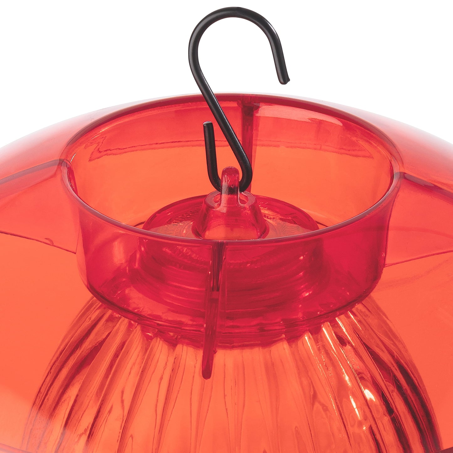Jubilee Glass Bottle Hummingbird Feeder, 20 Oz Nectar Capacity, Clear