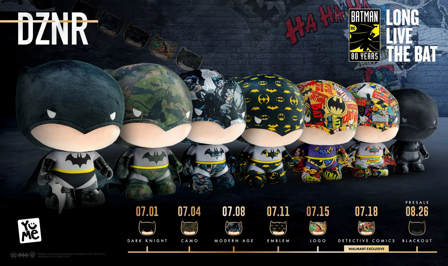 7” DZNR BATMAN MODERN AGE – PLUSH – Available July 8Th