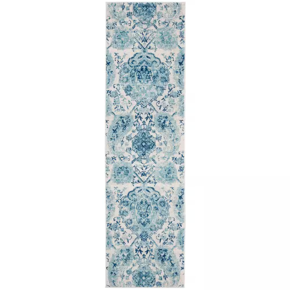 Madison Cream/Light Gray 9 Ft. X 12 Ft. Border Area Rug