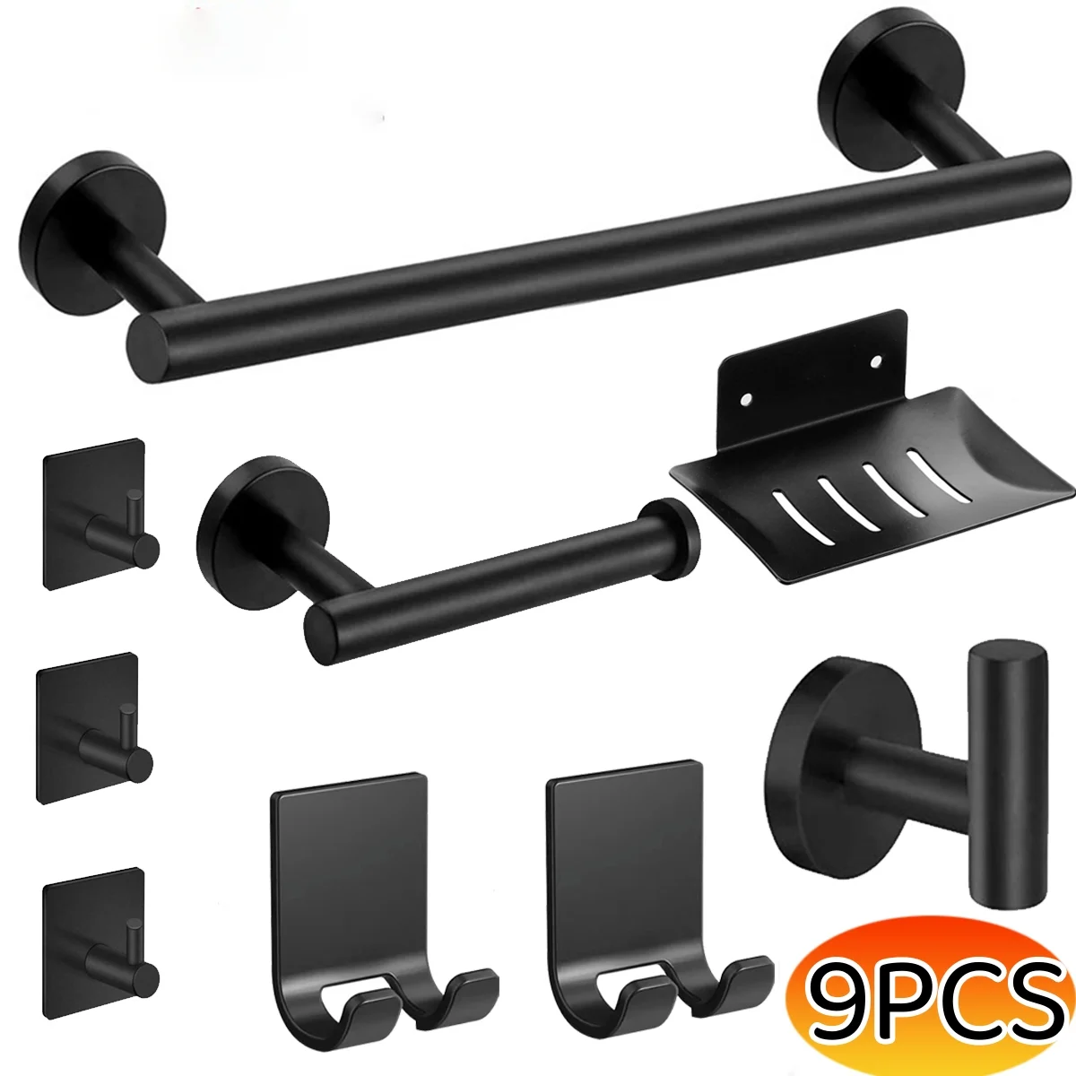 Bathroom Hardware Set Towel Racks for Bathroom Bathroom Sets Accessories Stainless Steel Bathroom Towel Holder