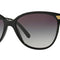 Women'S Black Cat Eye Sunglasses W/ Flex Hinges - BE4216 30018G - Made in Italy