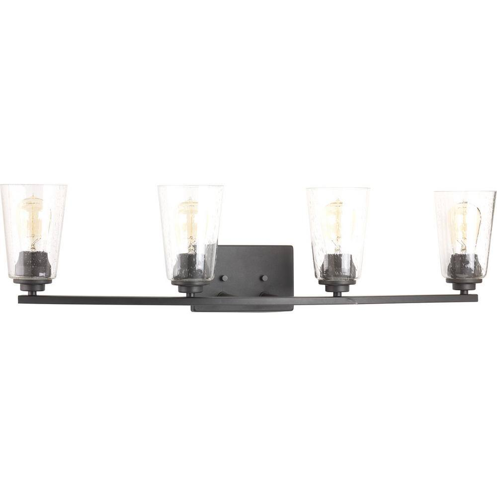 Debut Collection 4-Light Graphite Farmhouse Bath Vanity Light