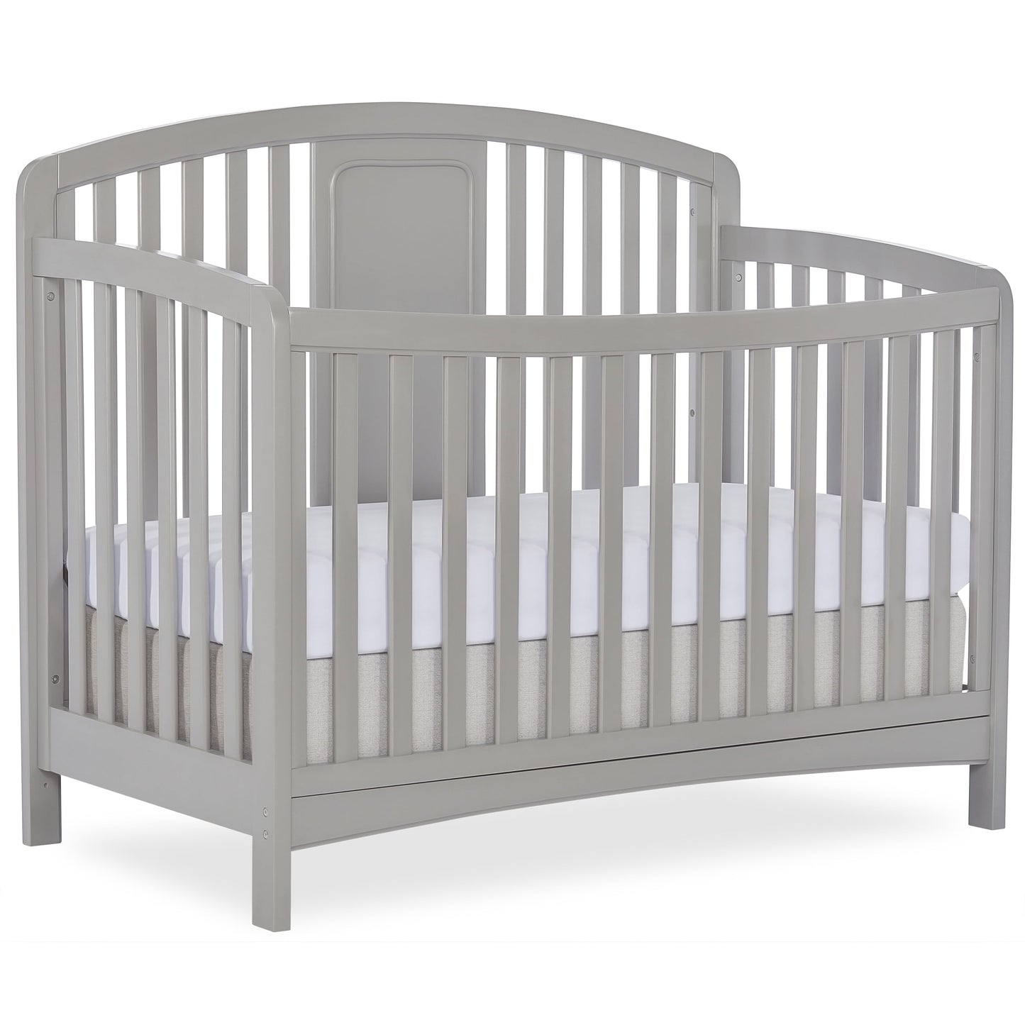 Dakota 4-In-1 Convertible Crib, Greenguard Gold Certified, White