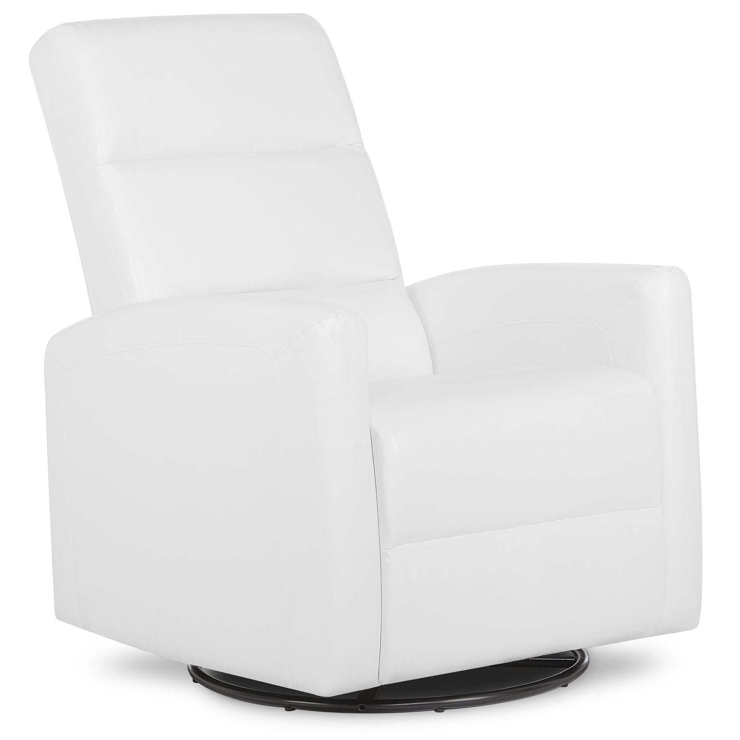 Reevo Swivel Glider in Misty Grey, Easy Assembly