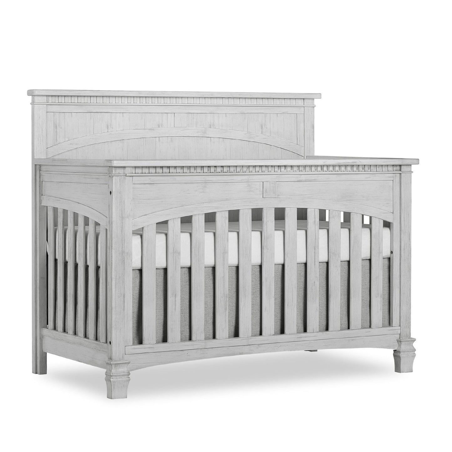 Santa Fe 5-In-1 Convertible Crib, Storm Grey