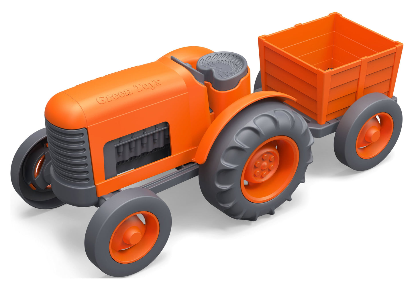 Orange Tractor Play Vehicle, for Unisex Child Ages 1+
