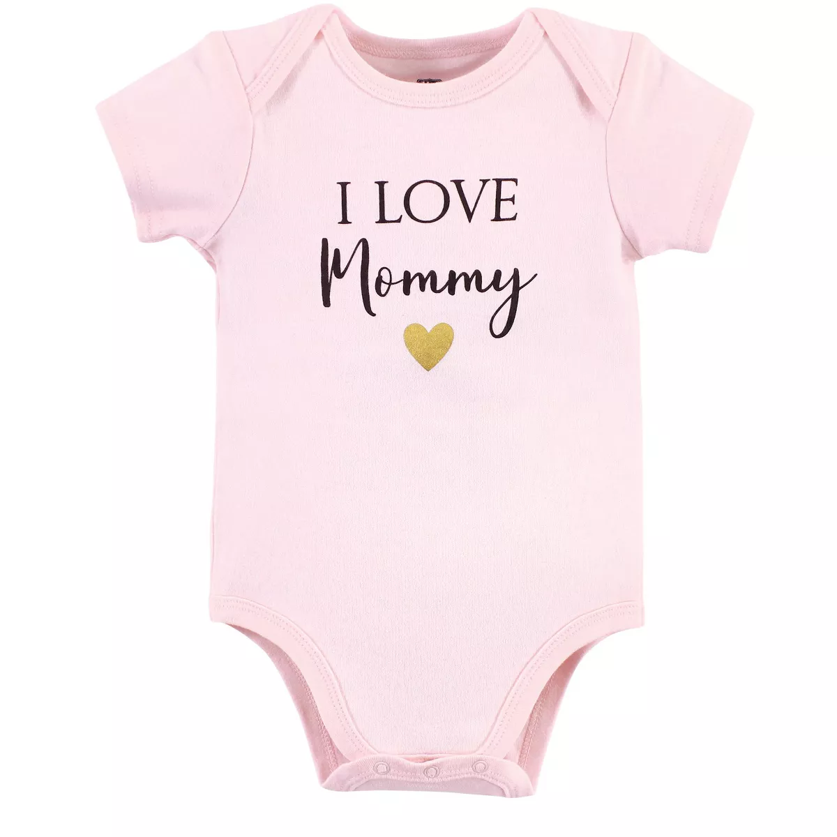 Hudson Baby Infant Girl Cotton Bodysuits 3Pk, Girl Mommy