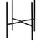 8 Inch Black Metal Versatile Plant Stand