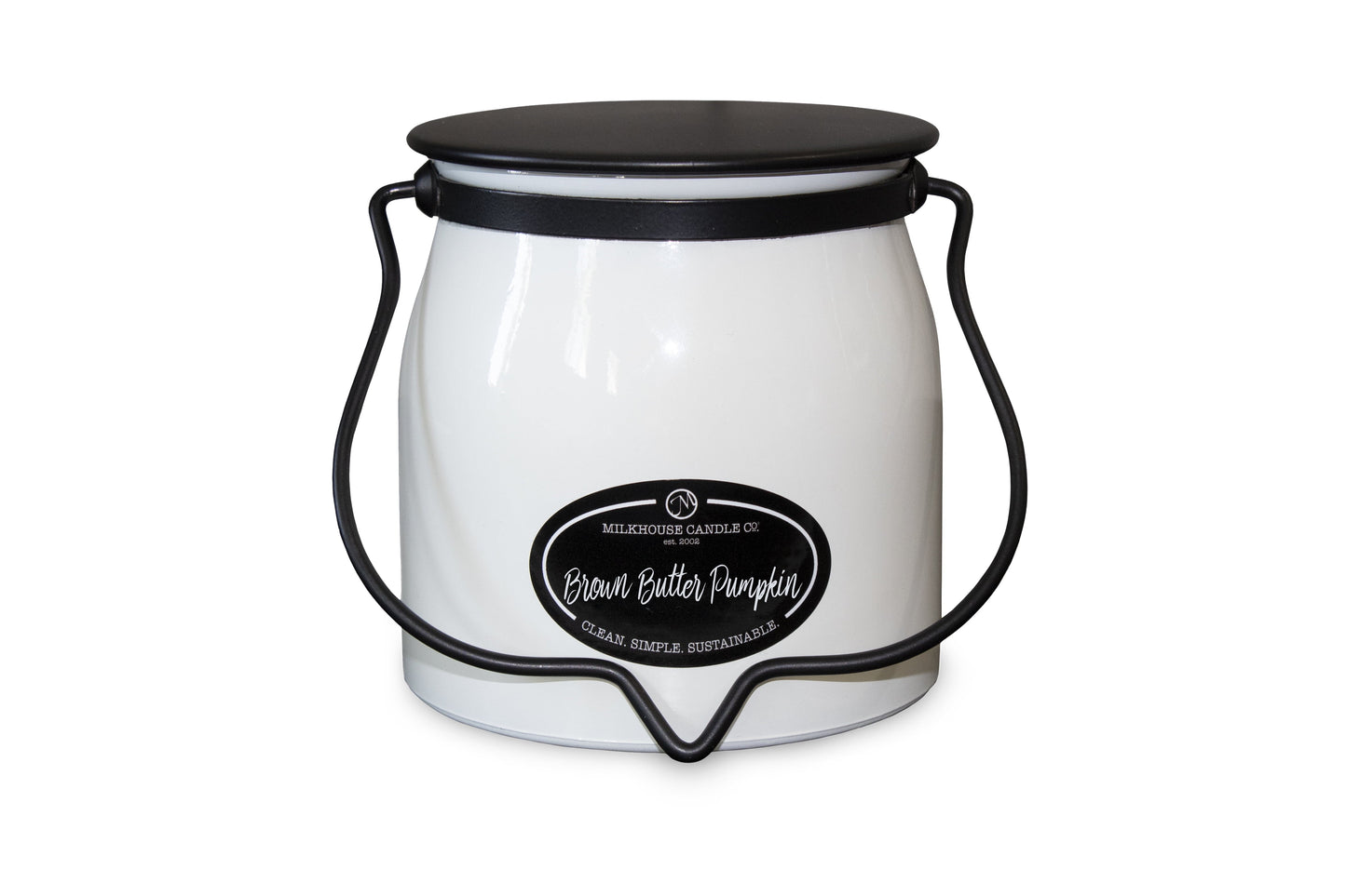 Company, Brown Butter Pumpkin, Creamery Collection, Scented Soy Candle, Butter Jar, 16Oz
