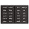 Clear Pantry Labels, Pack of 24