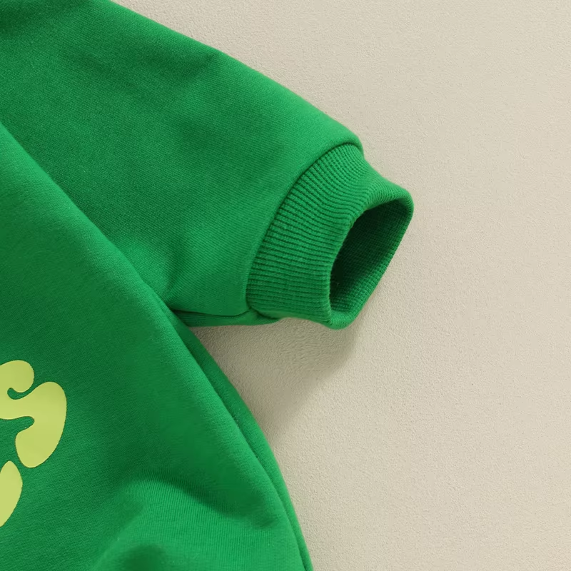 Toddler Baby Boy Girl St Patrick S Day Outfits Saint Patricks Day Sweatshirt Romper Lucky Charm Clothes
