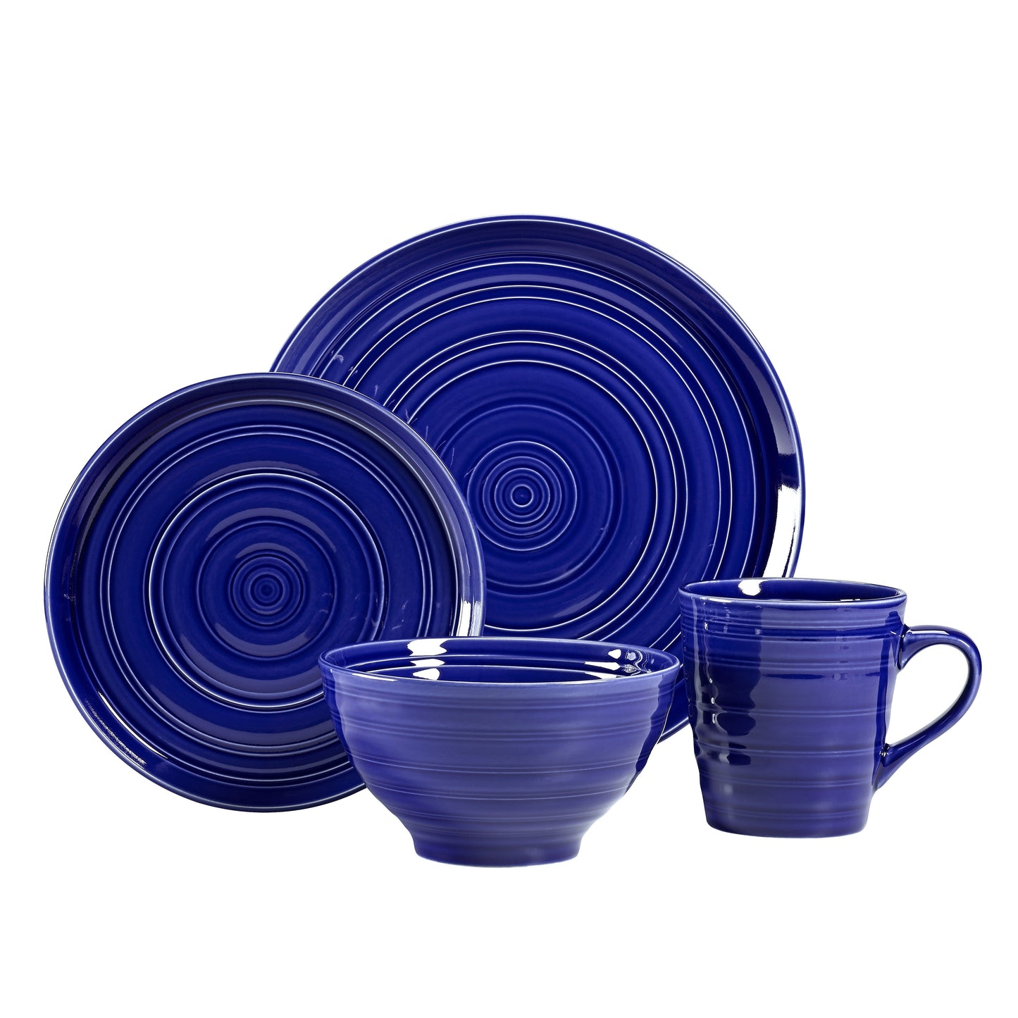 Farmhouse 16-Piece Dinnerware Set, Yellow