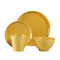 Farmhouse 16-Piece Dinnerware Set, Yellow