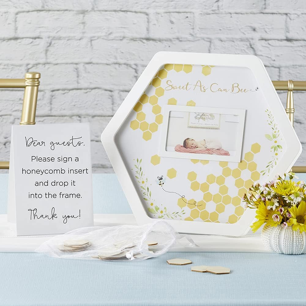 Sweet as Can Bee Baby Shower, One Size, White