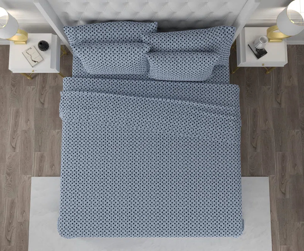 Key Iconic Soft Microfiber Sheet Set