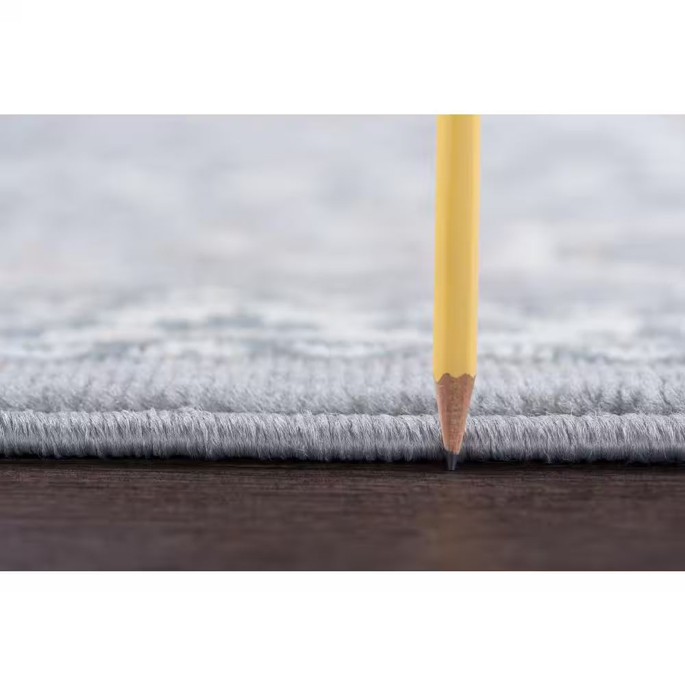Madison Oriental Gray 2 Ft. X 8 Ft. Indoor Runner Rug
