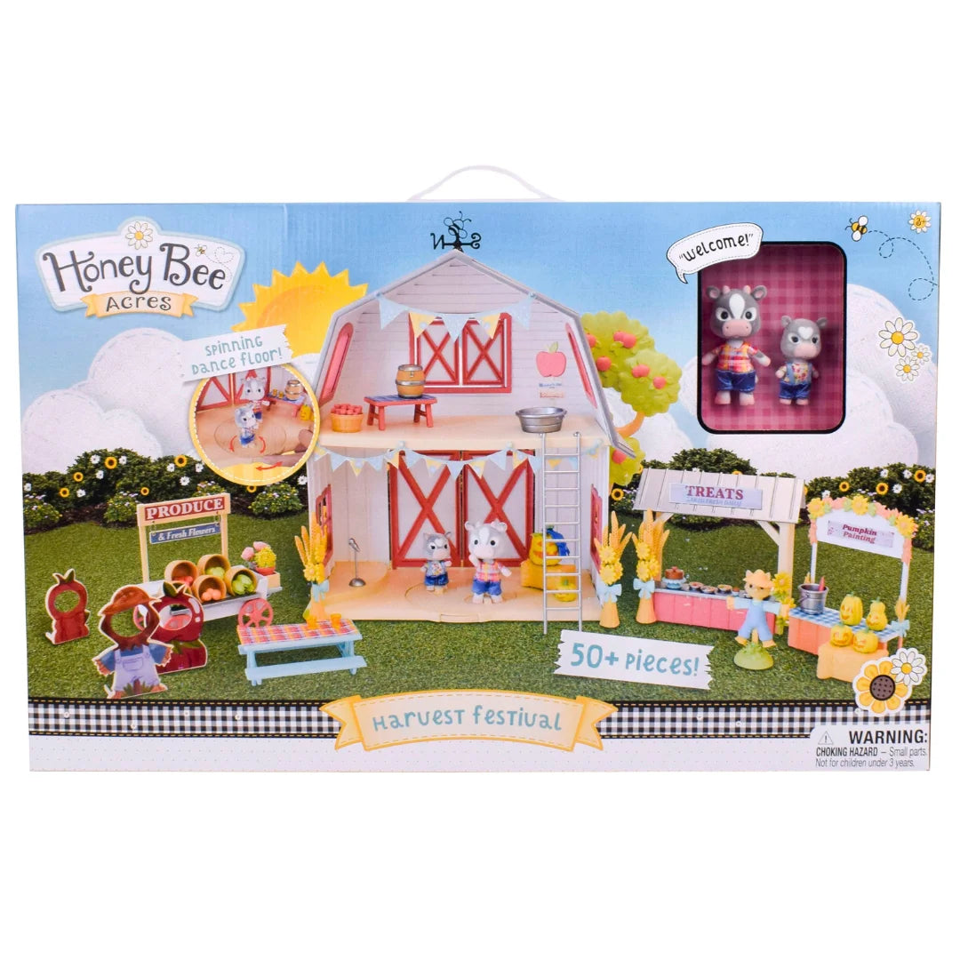 Harvest Festival, Doll Playset with Mini Figures, 62 Pieces, Children Ages 3+