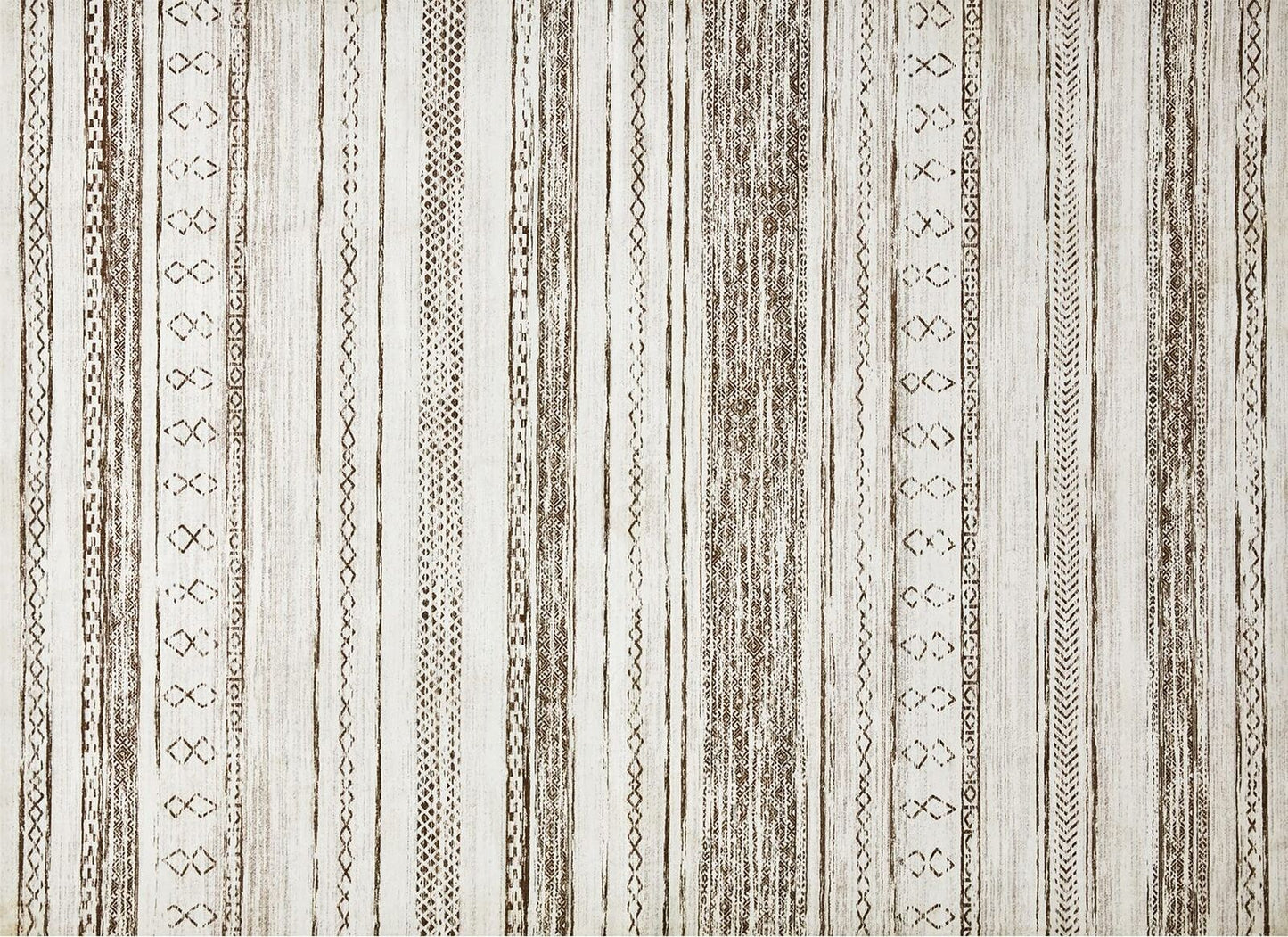 Area Rug Living Room Rugs - 9X12 Washable Large Soft Neutral Boho Moroccan Bo...