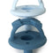Sweetie Soother Pacifier Set of 2- Silicone with Collapsible Handle & Two Air Holes