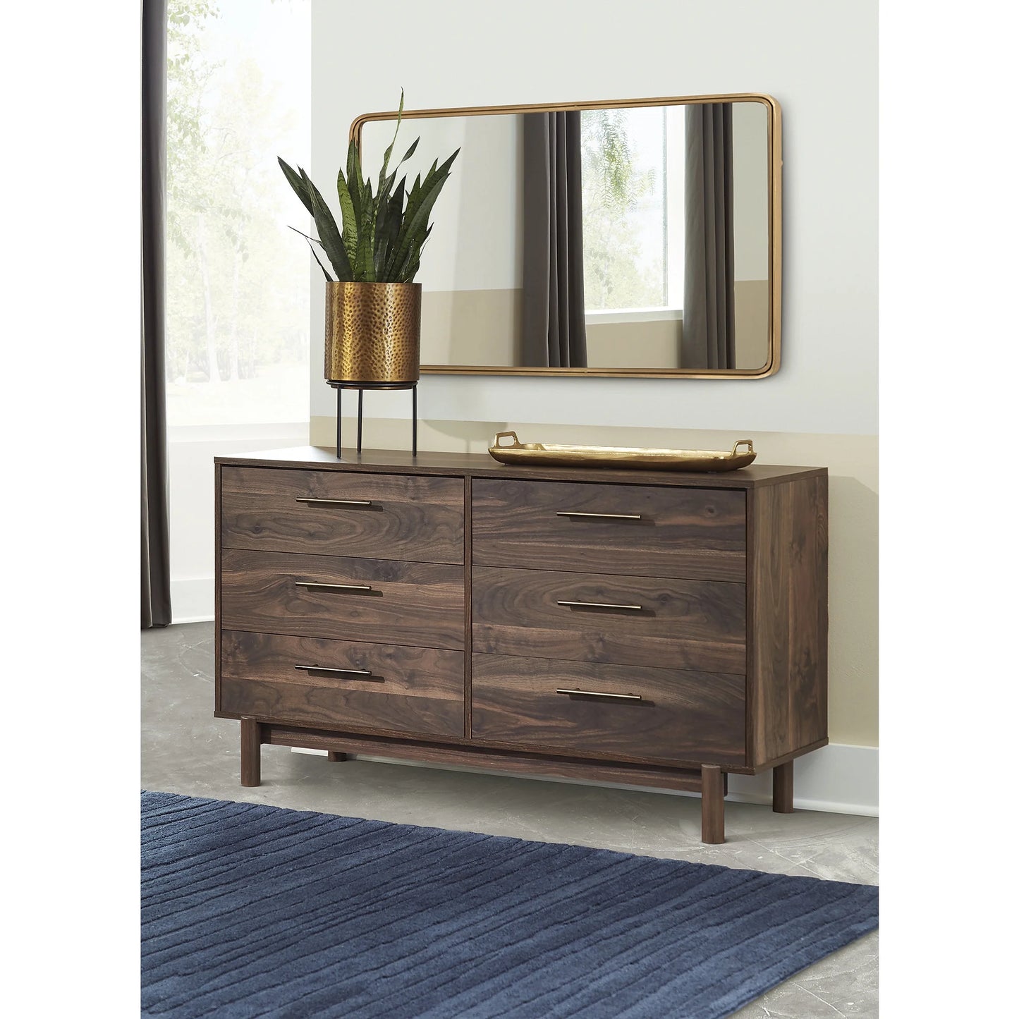 Casual Calverson Dresser, Mocha