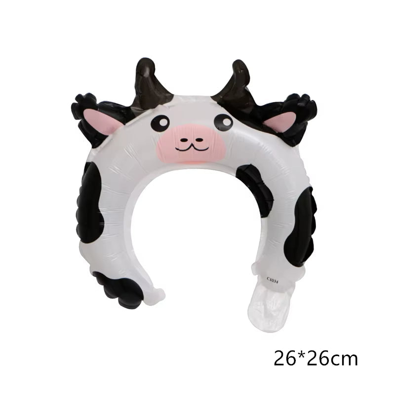 Cartoon Animal Foil Balloons Gold Cows Balloon Milk Cow Air Balloon Birthday Party Decorations Kids Inflatable Toys