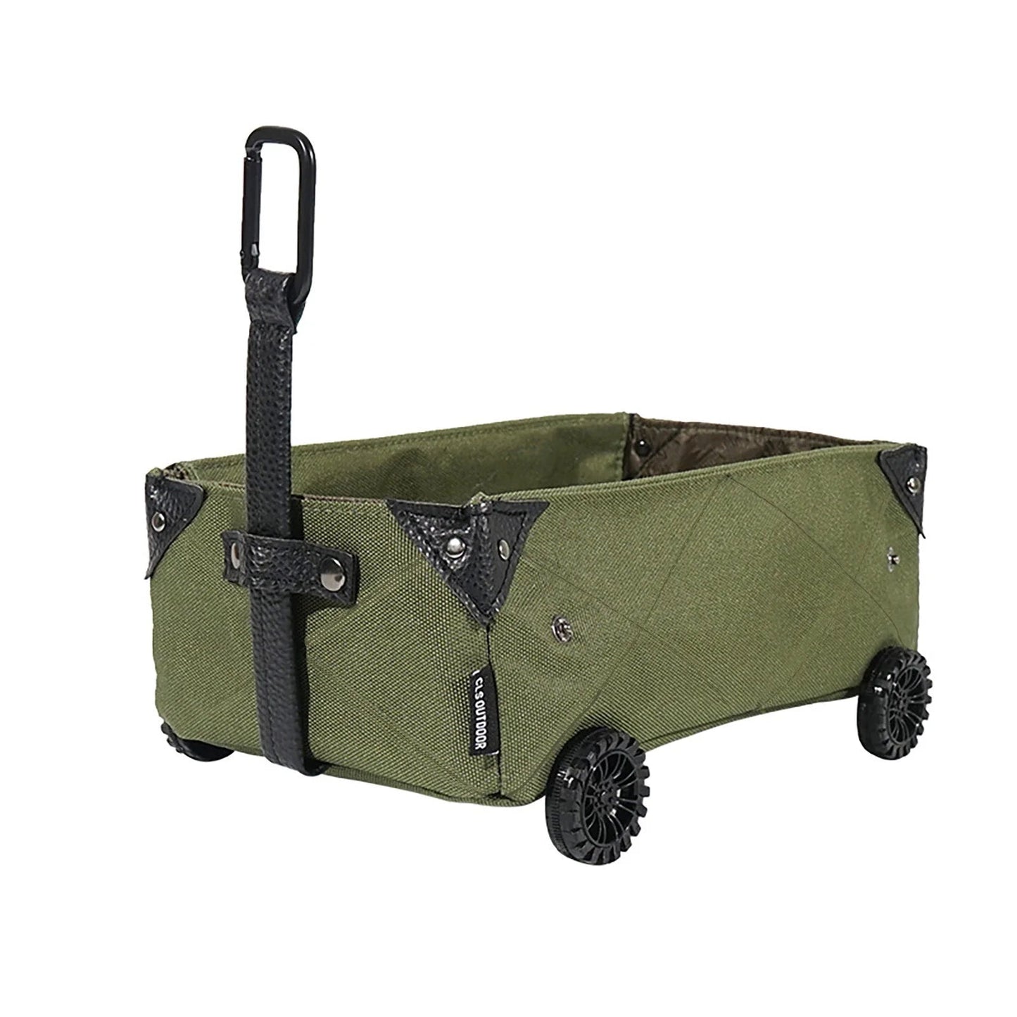 Jomeoic Foldable Folding Indoor and Outdoor Multipurpose Yard Garden Cart