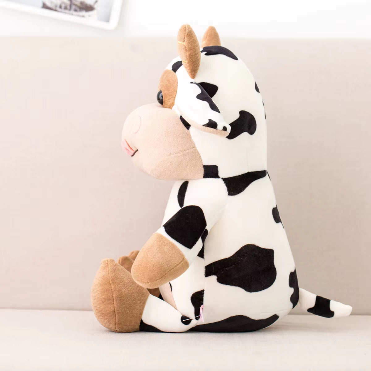2020 New Plush Cow Toy Cute Cattle Plush Stuffed Animals Cattle Soft Doll Kids Toys Birthday Gift for Children