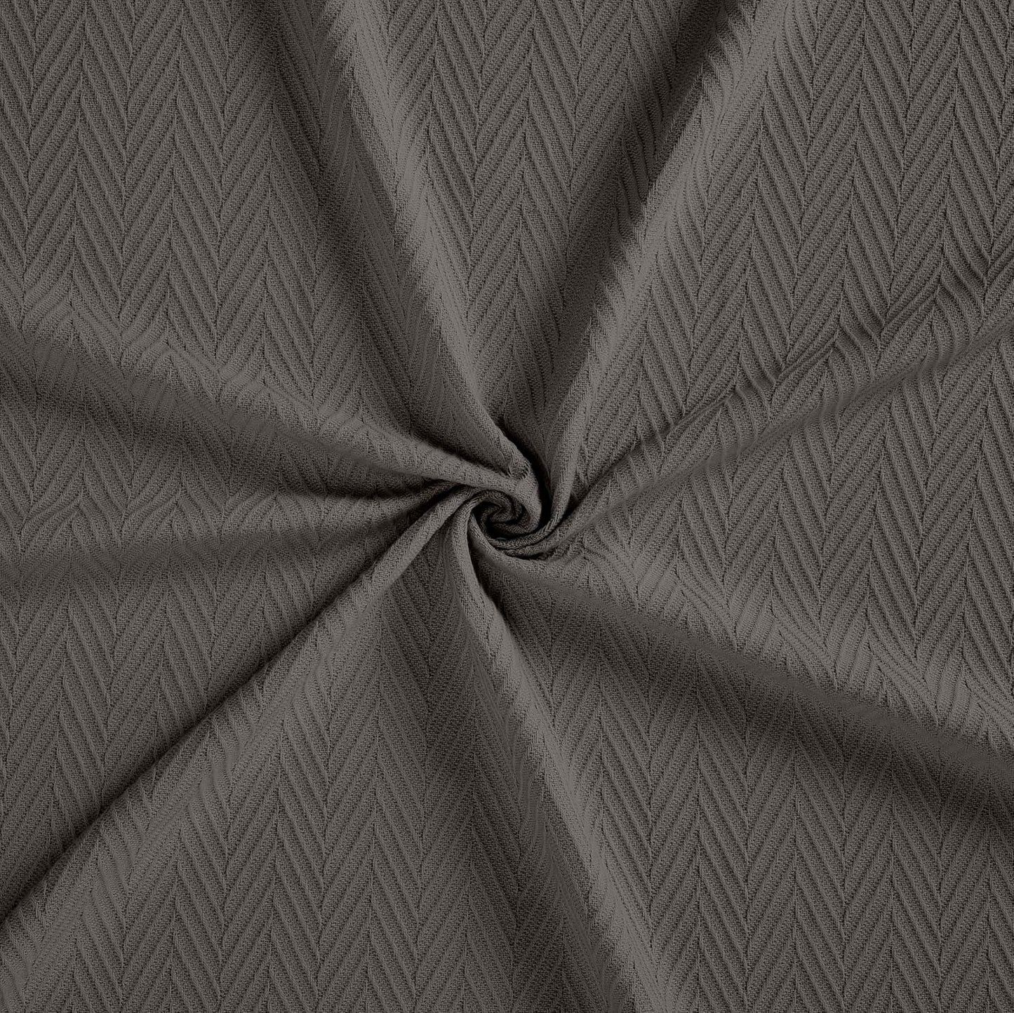 Metro All-Season Cotton Blanket, Woven Blanket for Couch, Bed, Bedding, Farmhouse, Home Essentials, Cute and Cozy Bohemian Blankets, Herringbone Weave, Full/Queen, Charcoal