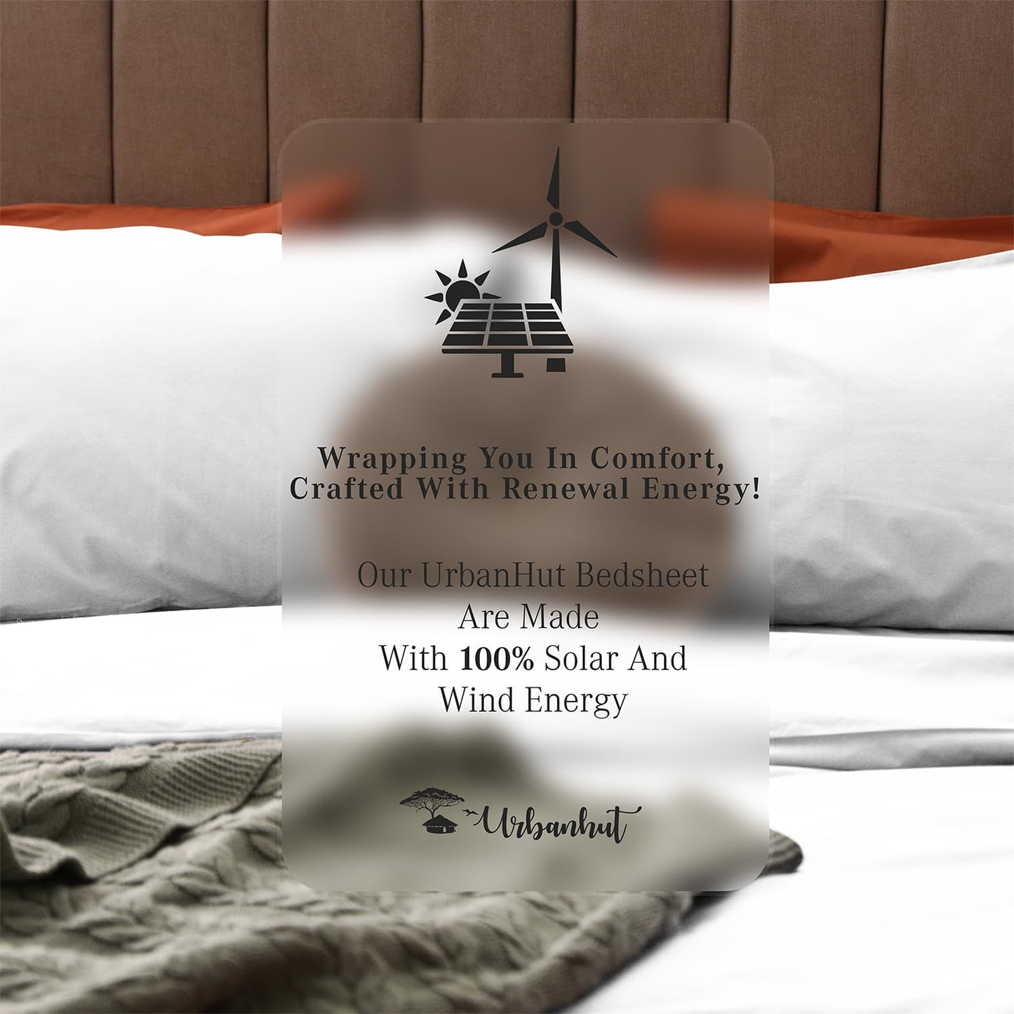 1000 Thread Count Egyptian Cotton Sheets California King Size, Long Staple Soft & Breathable, 4 Pc Bed Sheet Sets, Luxury Hotel Sateen Sheets Fits 16" Deep Pocket - White